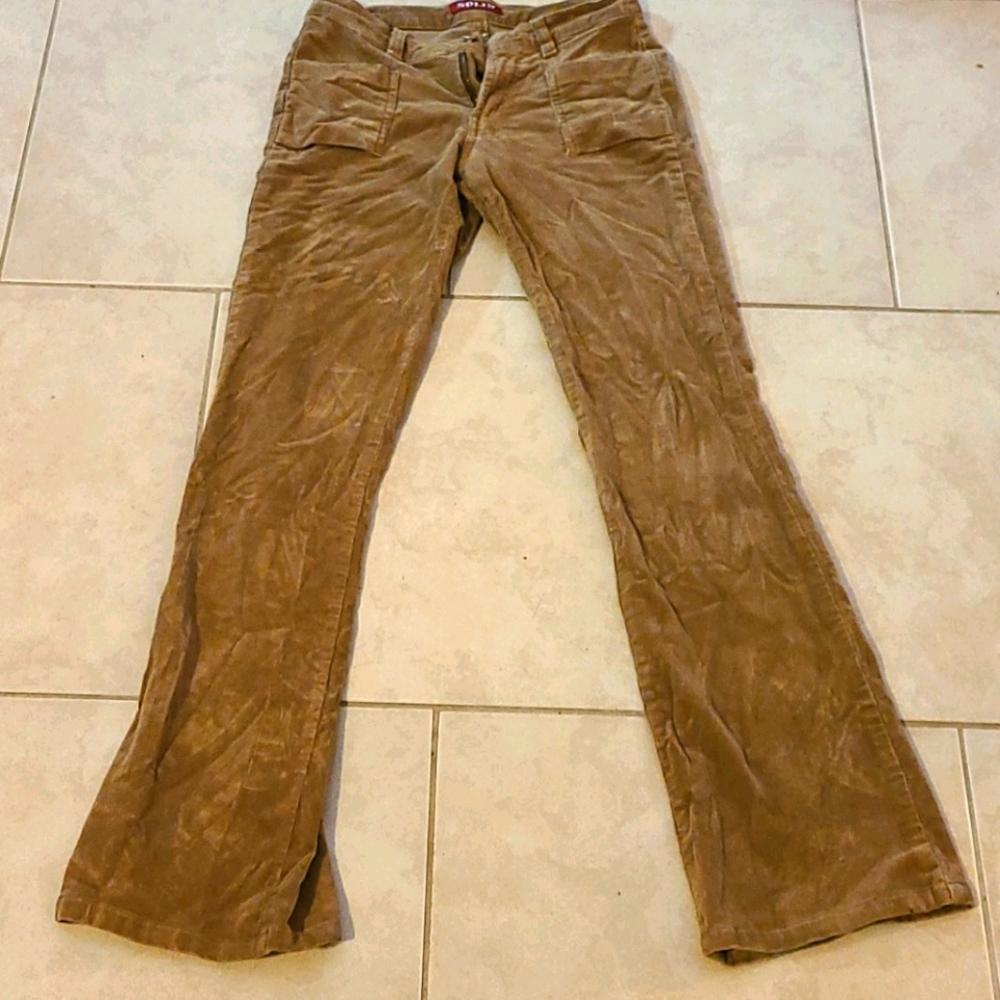 Women's brown corduroy jeans